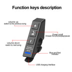 Bluetooth 5.4 Motorcycle Handlebar Media Remote Control