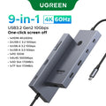 9-in-1 USB-C Hub with 4K 60Hz HDMI and 10Gbps Data Transfer