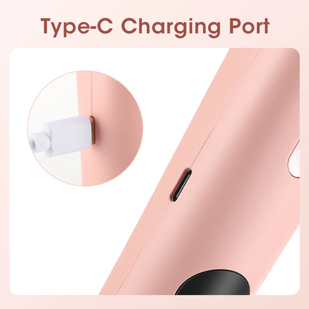 Waterproof Electric Shaver and Hair Trimmer for Women