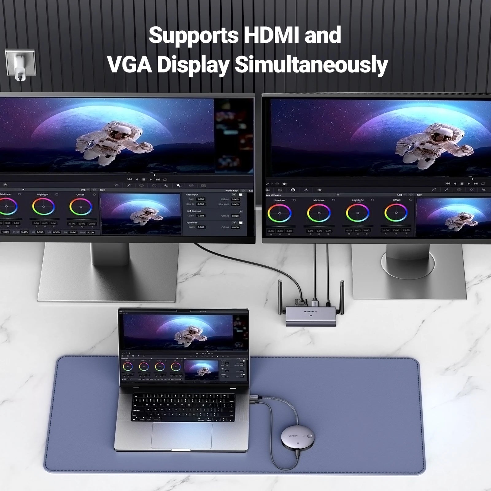 4K Wireless HDMI Extender Transmitter and Receiver Kit - 5