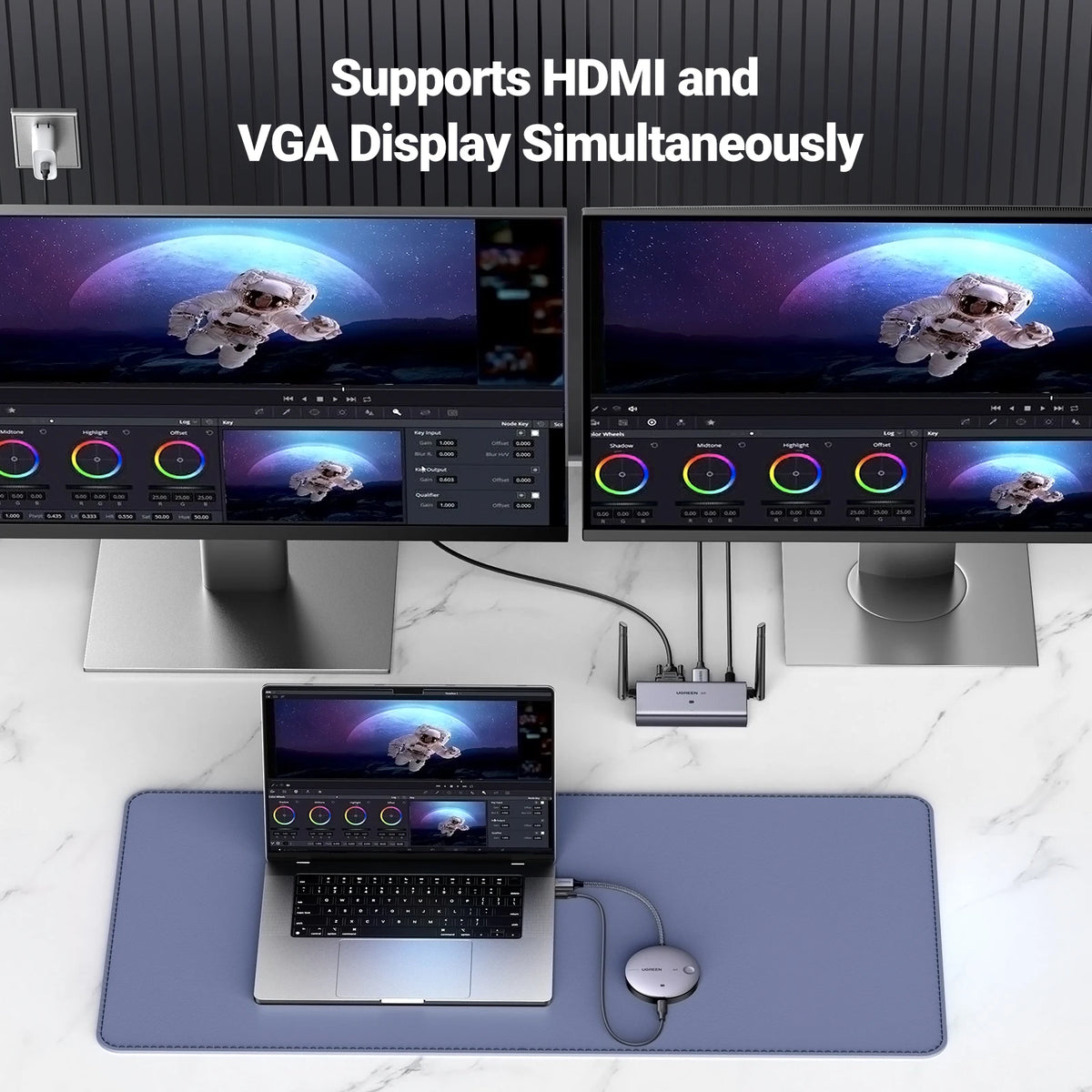 Wireless 4K HDMI Extender Kit for TV and PC