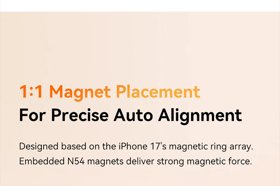 Magnetic Transparent Protective Case for iPhone