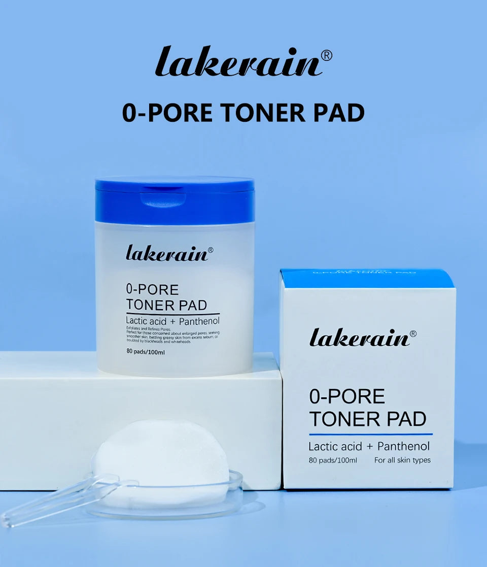 Hydrating Toner Pad and Peptide Facial Serum Skincare Set