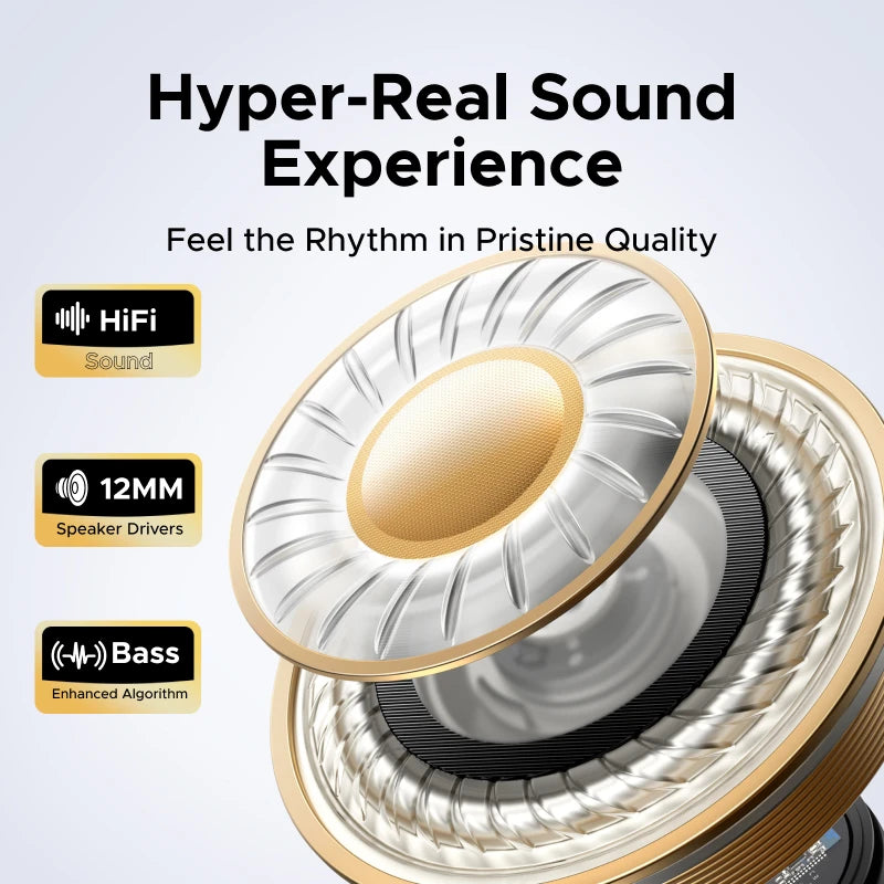 Open-Ear Bluetooth 6.0 Wireless Clip-On Earbuds - 3