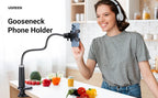 Flexible Gooseneck Phone Holder for Desk and Bed