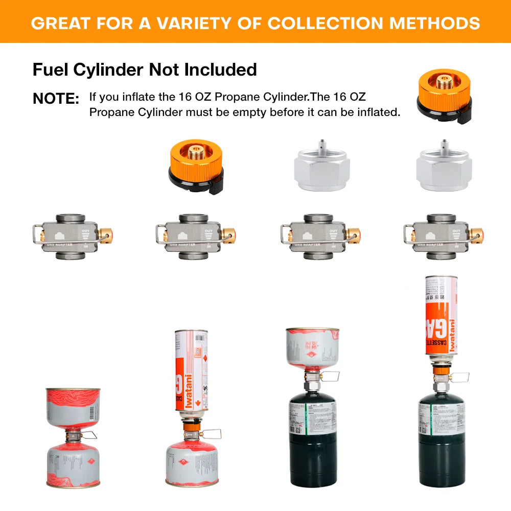 Camping Gas Canister Refill Adapter Converter