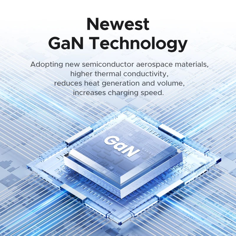 20W GaN Dual-Port USB-C and USB-A Fast Wall Charger