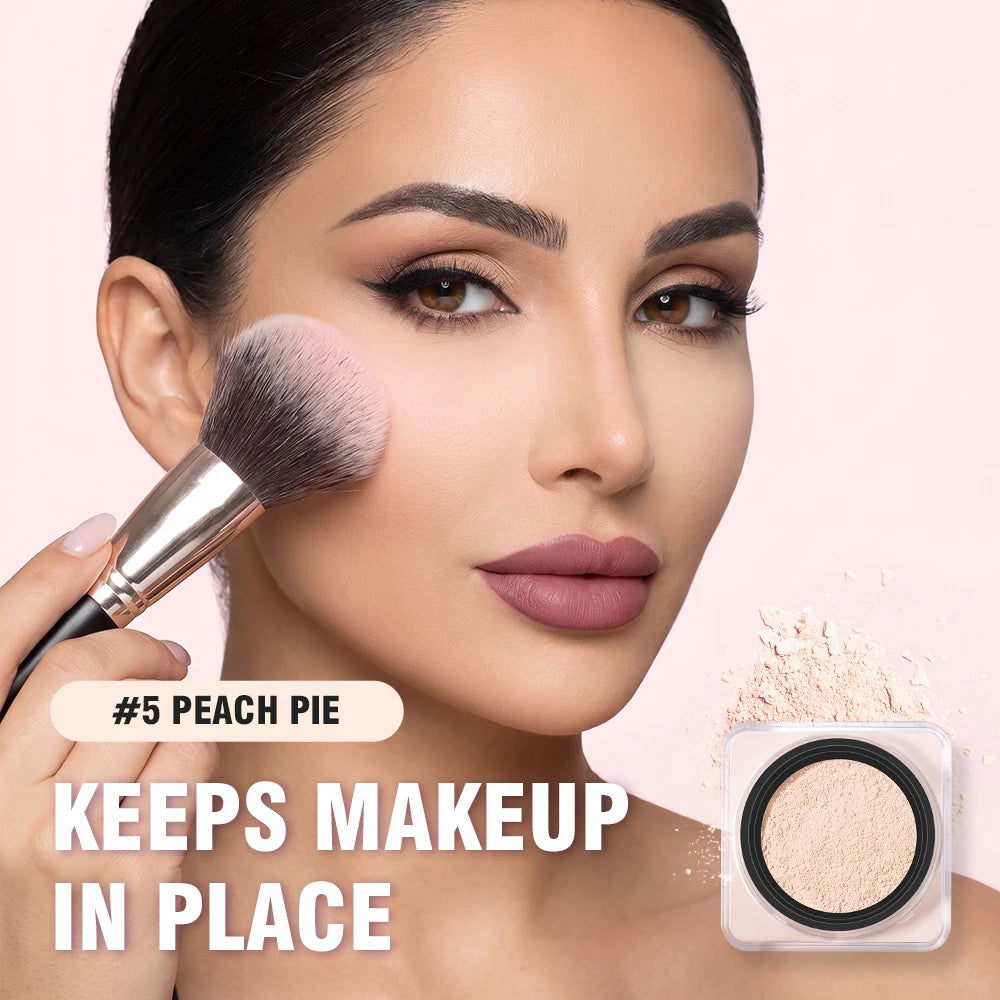 Matte Loose Setting Powder for All-Day Makeup Wear