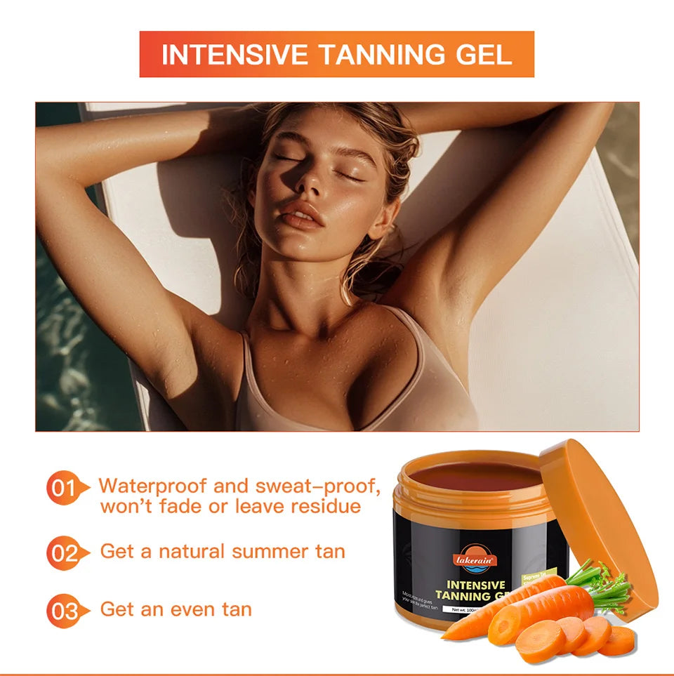 Intensive Tanning Gel for Sun-Kissed Skin