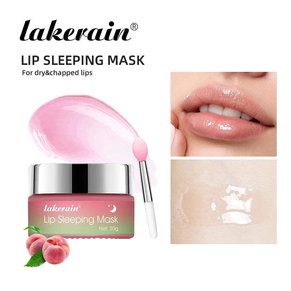 Hydrating Dual-Color Lip Sleeping Mask for Dry Cracked Lips - 23