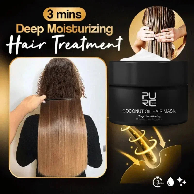 Keratin Collagen Deep Repair Hair Mask for Frizzy Damaged Hair