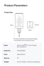 65W GaN Fast Charger with Dual Type-C and USB Ports