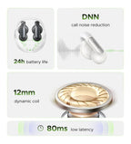 Open Ear Wireless Bluetooth 5.4 Clip-On Sports Earbuds