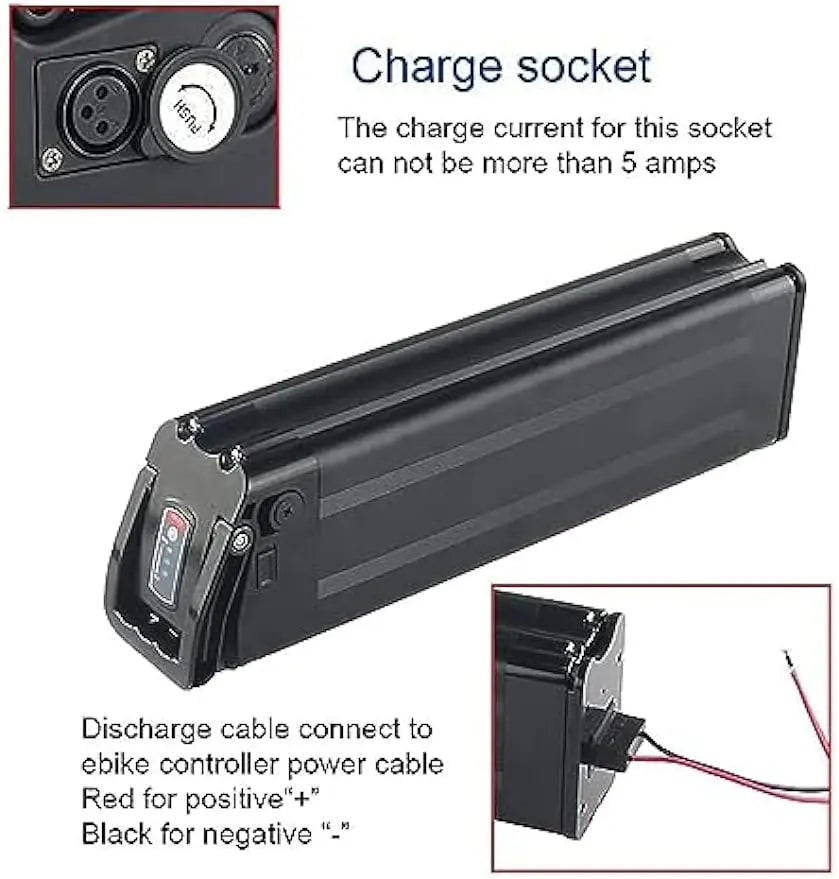 Silver Fish Lithium Battery Pack for Folding Electric Bikes - 4