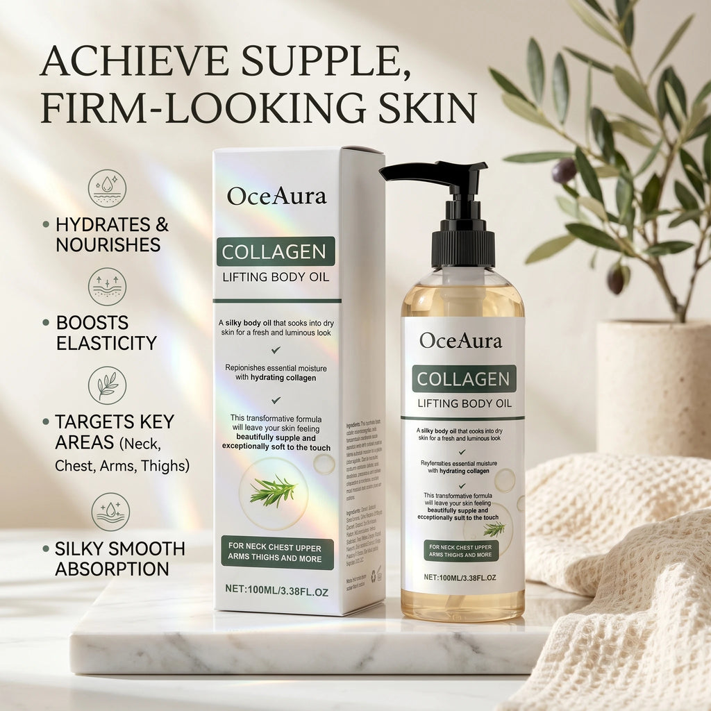 Collagen Body Firming Massage Oil for Skin Tightening