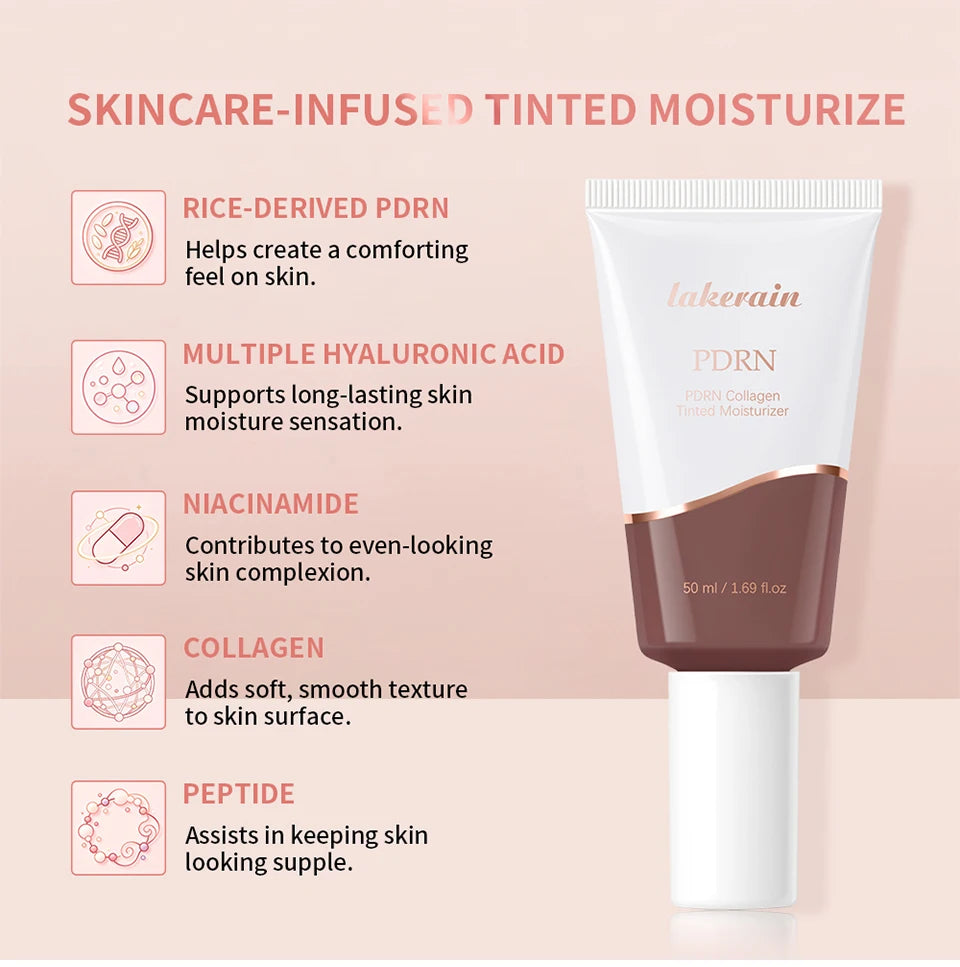 PDRN Collagen Tinted Moisturizer for Radiant Skin