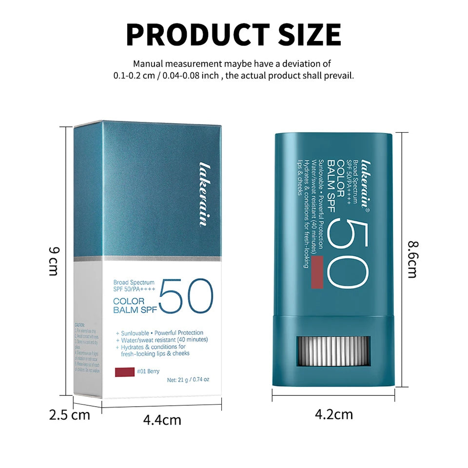 Color Correcting CC Cream and Sunscreen Blush Stick Duo Set