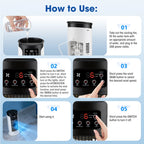 Portable Desktop Air Cooler and Humidifier Fan