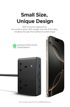 6-in-1 UK Plug Power Strip with 20W USB-C Fast Charging
