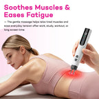 Digital Handheld Precision Massage Pen for Face and Body