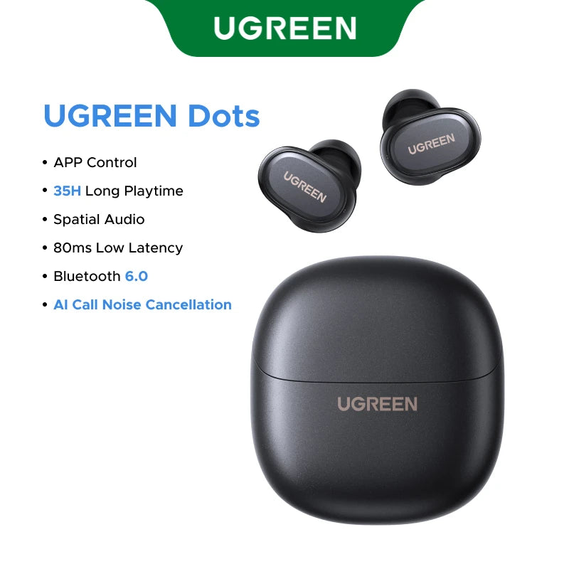 Wireless Bluetooth In-Ear Earbuds with 35H Playtime