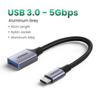 USB-C to USB 3.0 OTG Data Transfer Adapter Cable