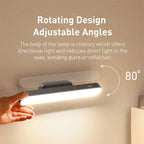 Magnetic Rechargeable LED Desk Lamp with Stepless Dimming