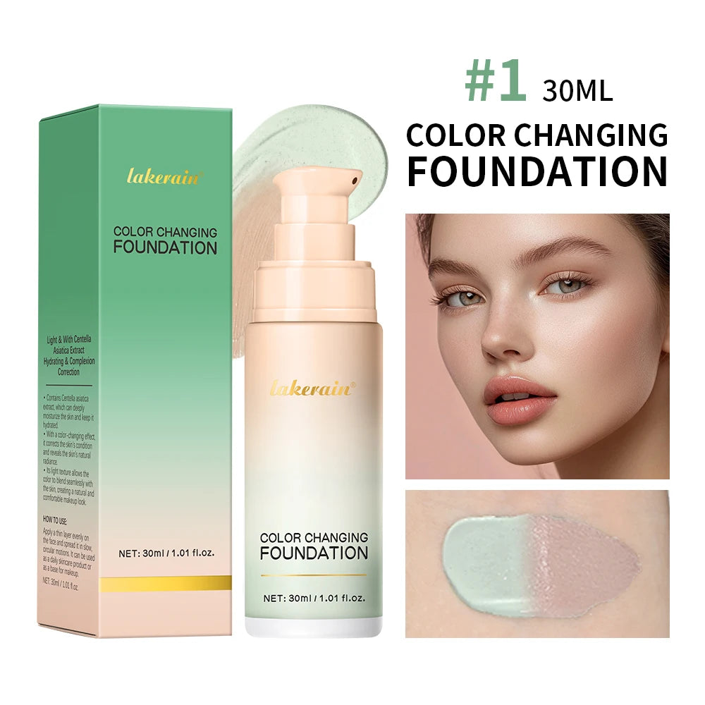 Color-Changing 4-in-1 Skin Tone Adjusting Foundation with SPF 30