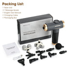 Professional Deep Tissue Percussion Muscle Massage Gun