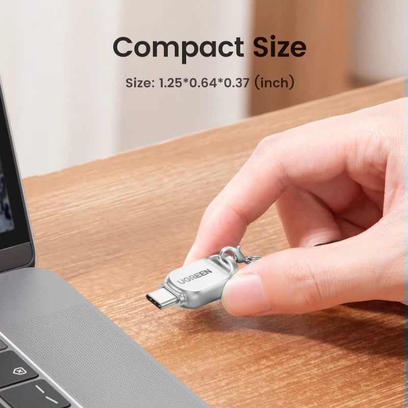 USB-C to Micro SD Card Reader Adapter