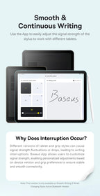 Active Stylus Pen for iPad with Tilt Sensitivity