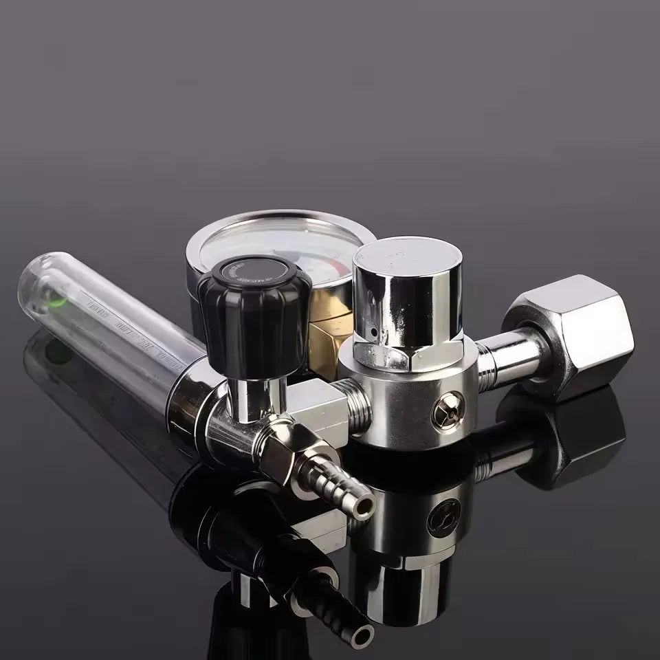 Argon CO2 Gas Pressure Regulator with Flow Meter for MIG TIG Welding