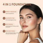 Color-Changing 4-in-1 Moisturizing Foundation with SPF 30