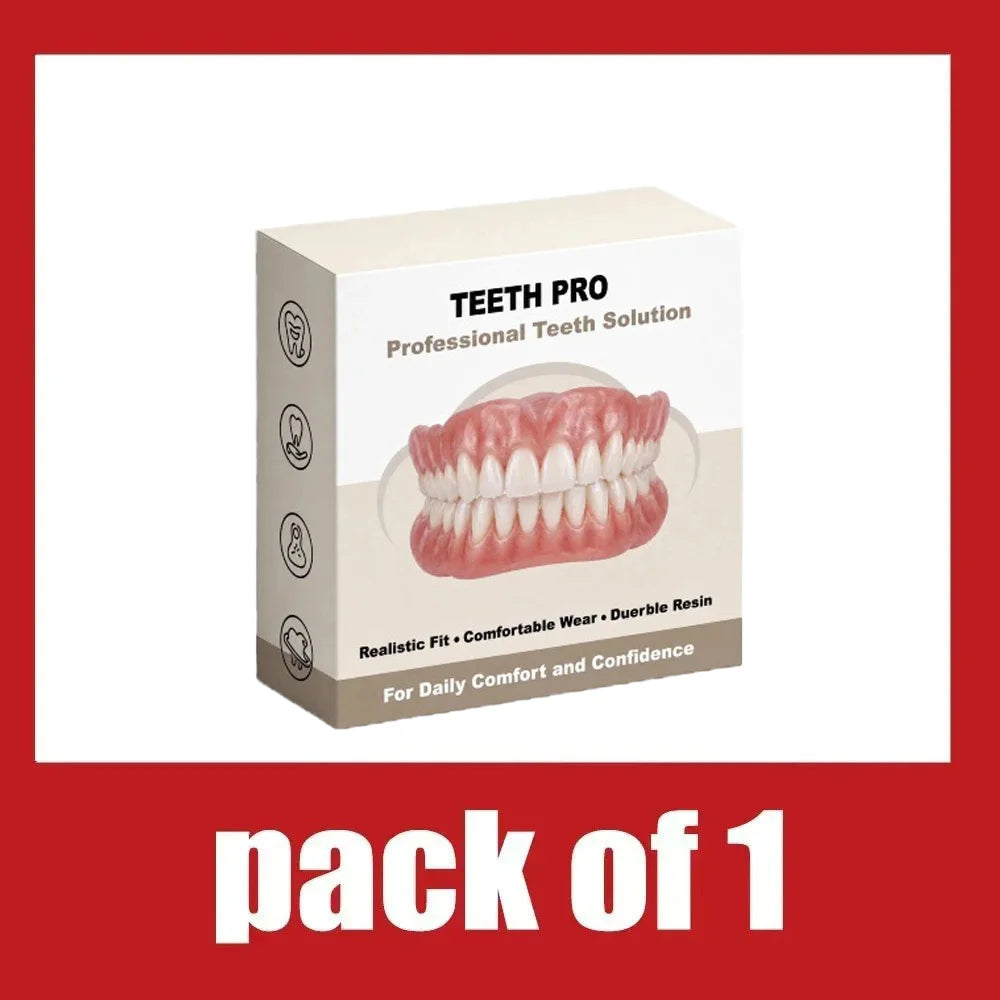 Instant Snap-On Smile Veneers for Men and Women