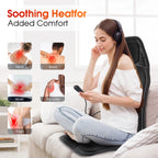 Full-Body Electric Heated Massage Chair Cushion