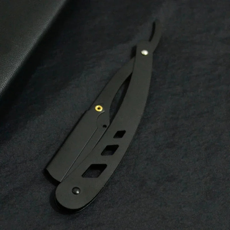 Professional Straight Edge Folding Barber Razor for Hair Shaving