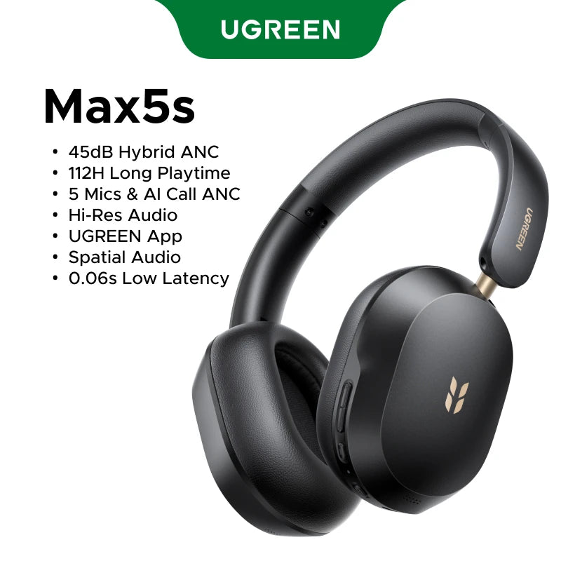 Wireless Noise-Canceling Over-Ear Headphones