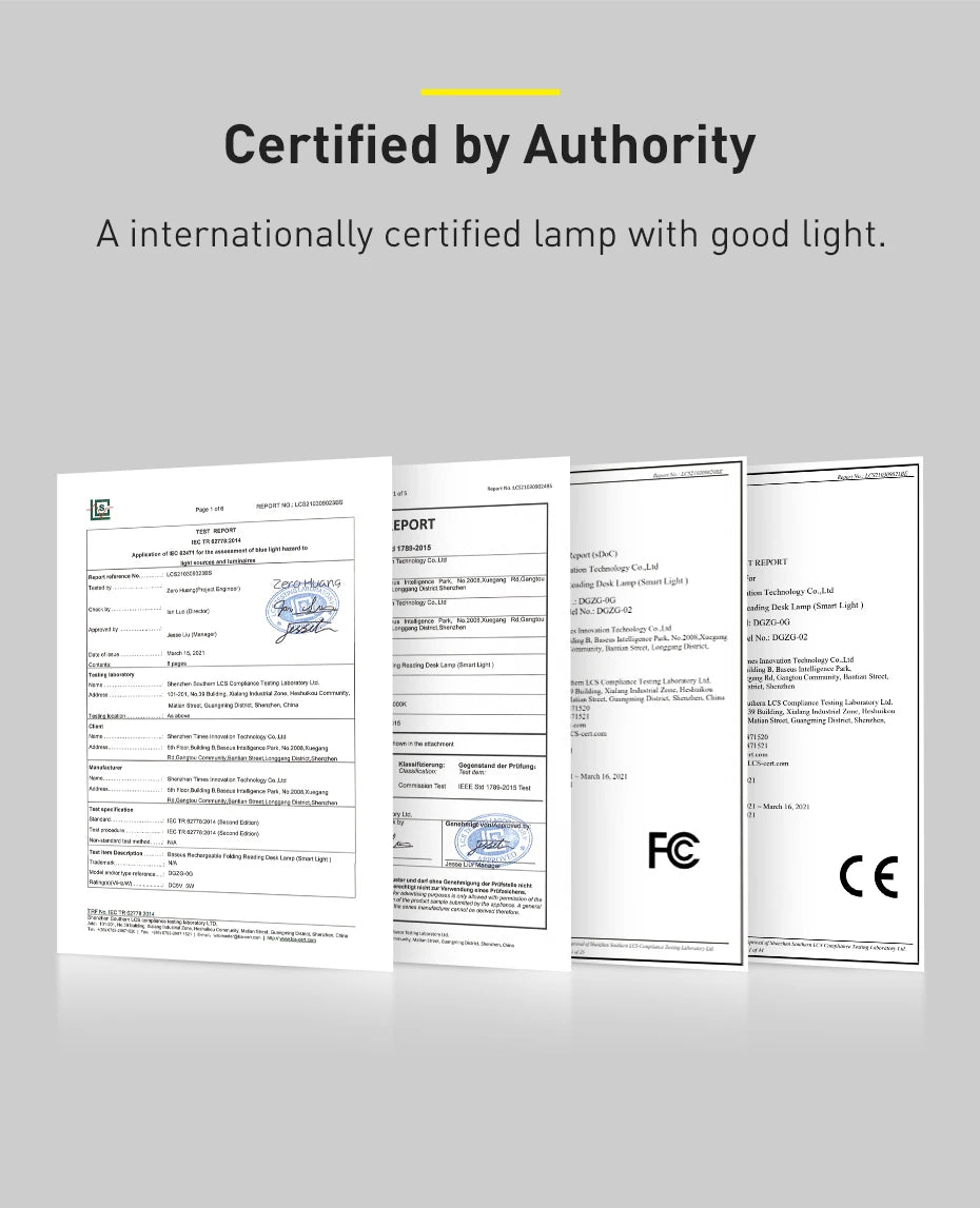 Rechargeable Auto-Dimming LED Desk Lamp for Study and Reading - 29