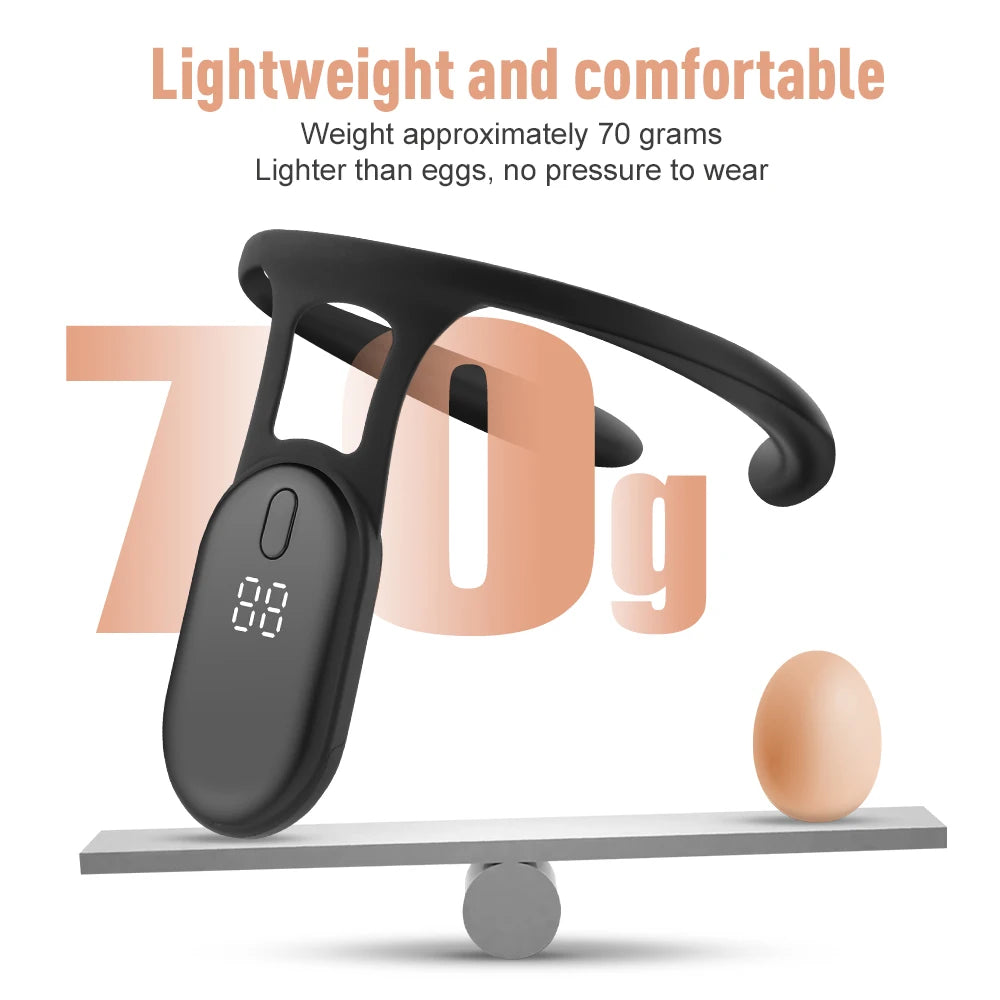 Intelligent Posture Corrector with Vibration Reminder and LCD Display