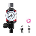 Paint Spray Gun Air Regulator with Water Separator Gauge