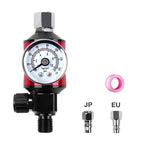Paint Spray Gun Air Regulator with Water Separator Gauge