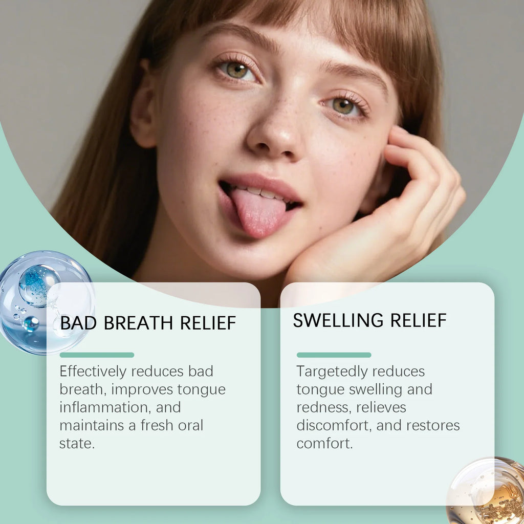Tongue Repair Spray for Fresh Breath and Oral Care