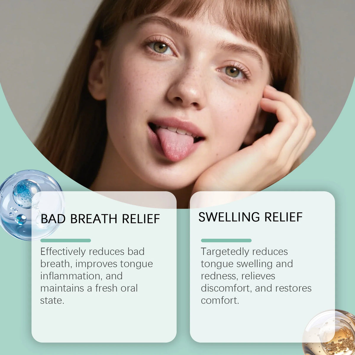Tongue Repair Spray for Fresh Breath and Oral Care