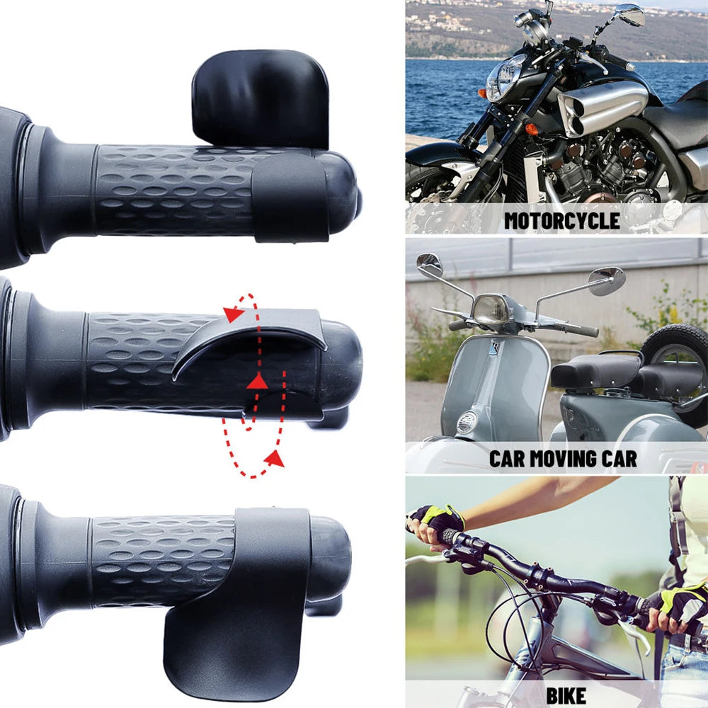Universal Motorcycle Throttle Assistant Handlebar Cruise Control Clip