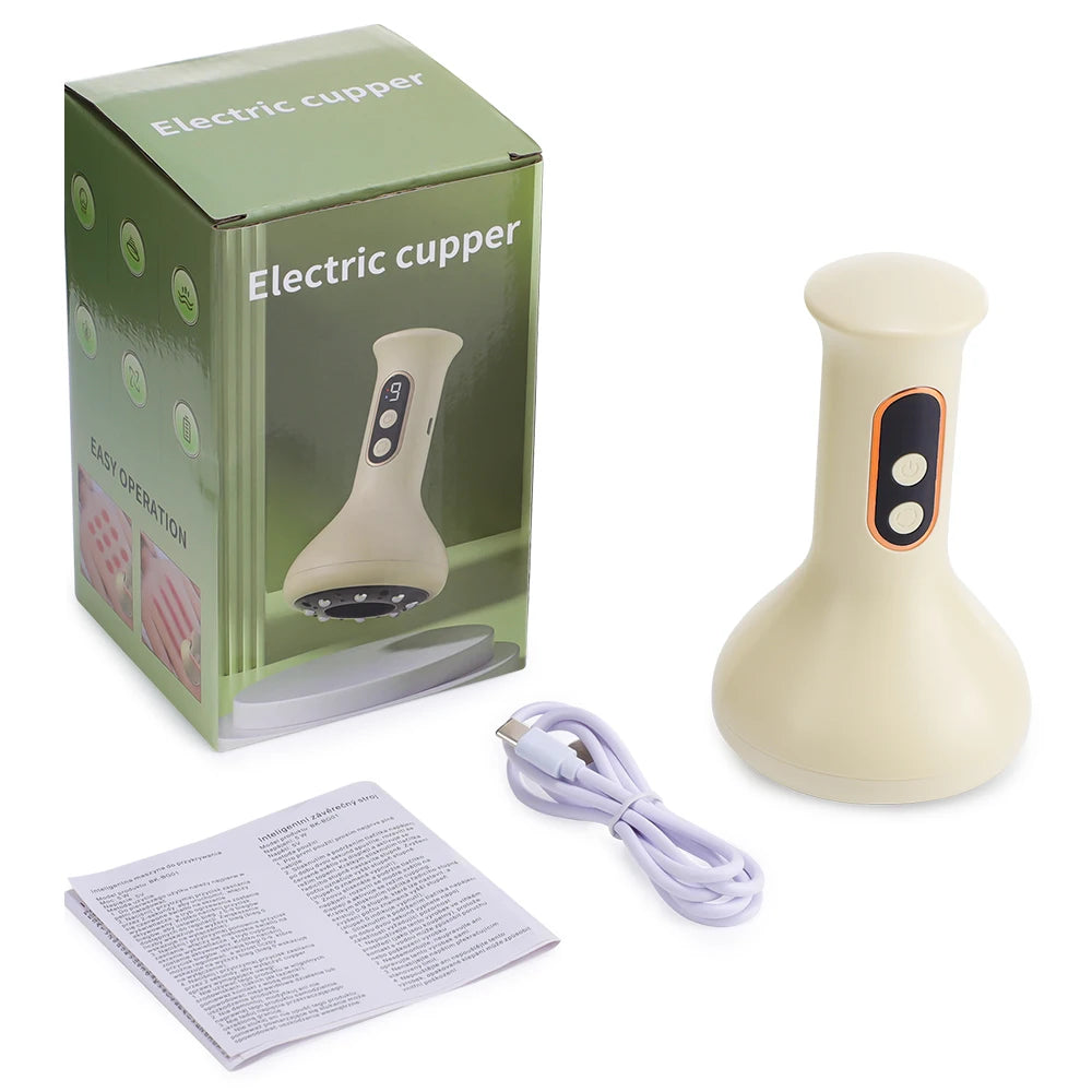 Electric Cordless Body Massage and Scraping Tool - 20