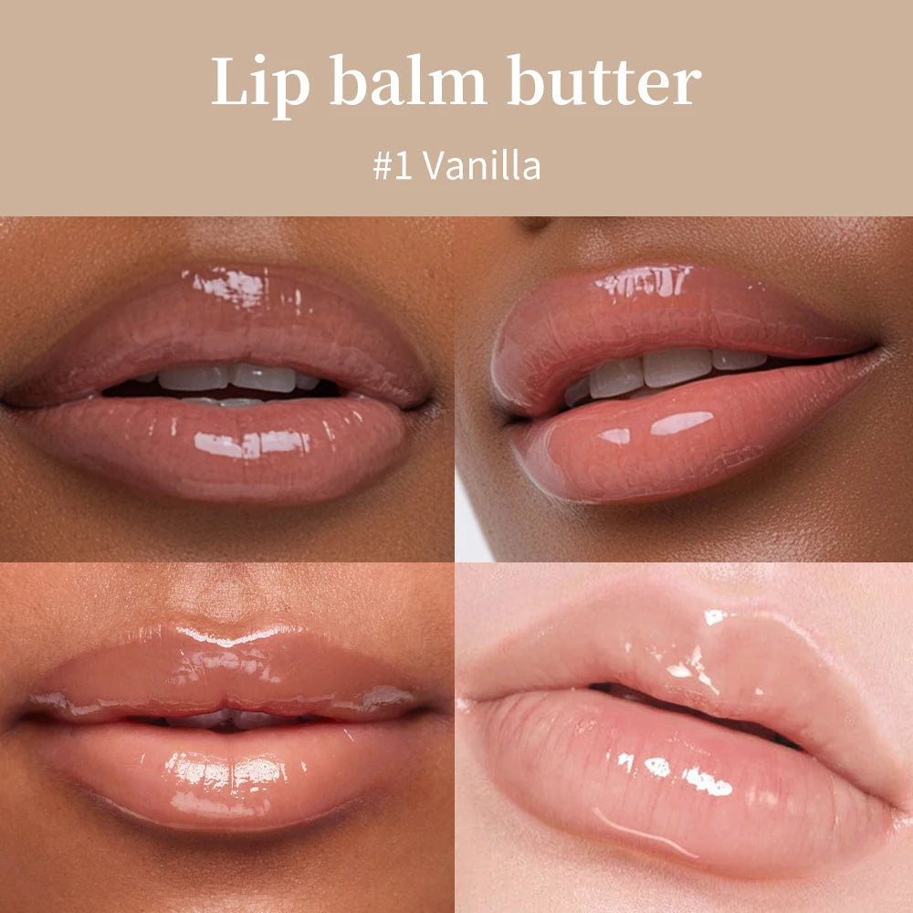 Moisturizing Lip Balm Butter for Hydrated Glossy Lips