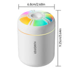 Portable Mini USB Air Humidifier and Essential Oil Diffuser