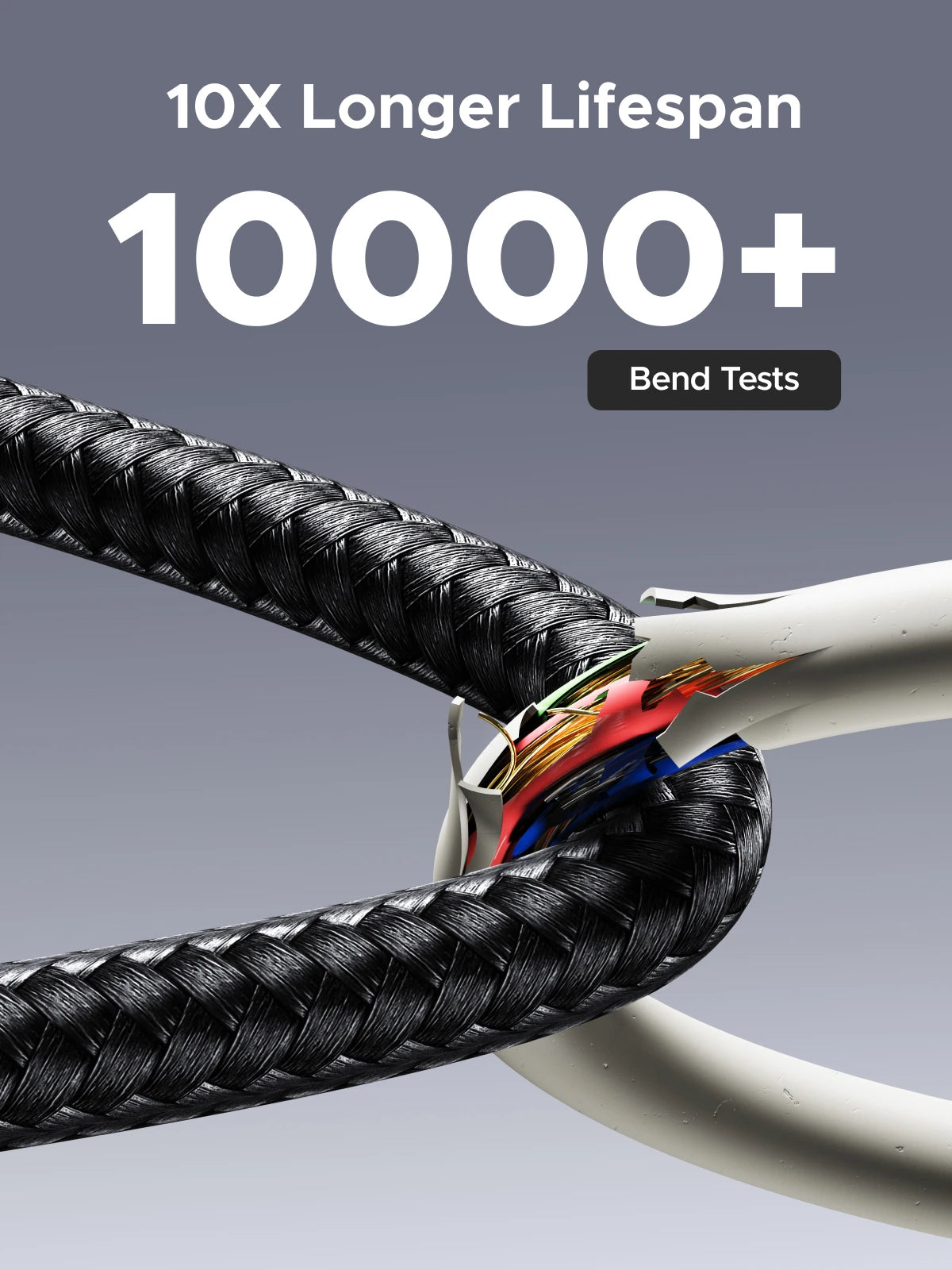 240W USB-C Fast Charging Cable with LED Real-Time Power Display