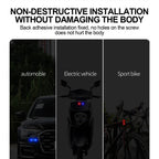 Solar Powered LED Simulated Car Anti Theft Strobe Warning Light