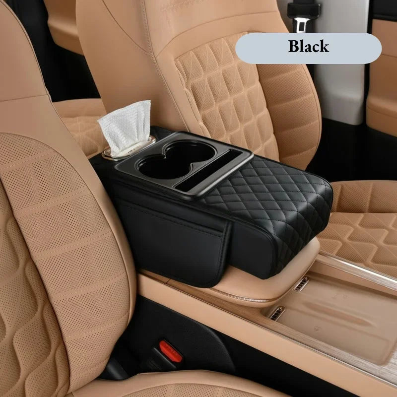 Universal Car Center Console Organizer and Armrest Cushion